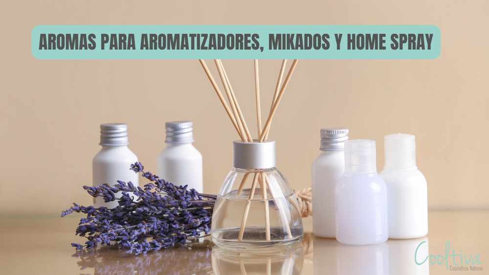 Aromas para Mikados y Home Spray