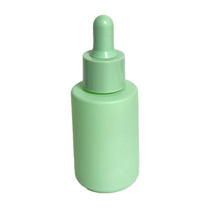 Botella Vidrio mate (Amarillo, Lila, Rosado y verde) con pipeta 30 mL