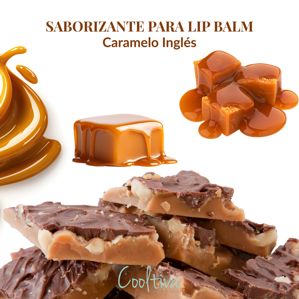 Saborizante para Lip Balm Caramelo inglés
