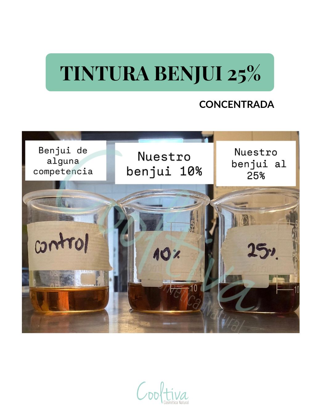 Tintura Benjui 25% ultraconcentrada
