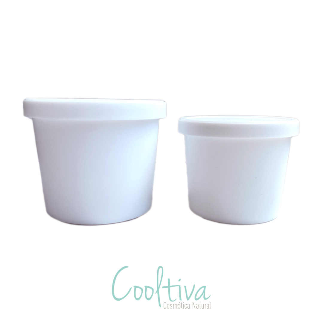 Pote Pet blanco (tipo lush)