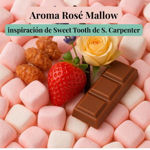 Aroma Rosé Mallow (inspiración de Sweet Tooth de S. Carpenter)