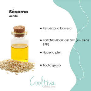 Aceite de Sésamo (cosmético - Alimenticio)