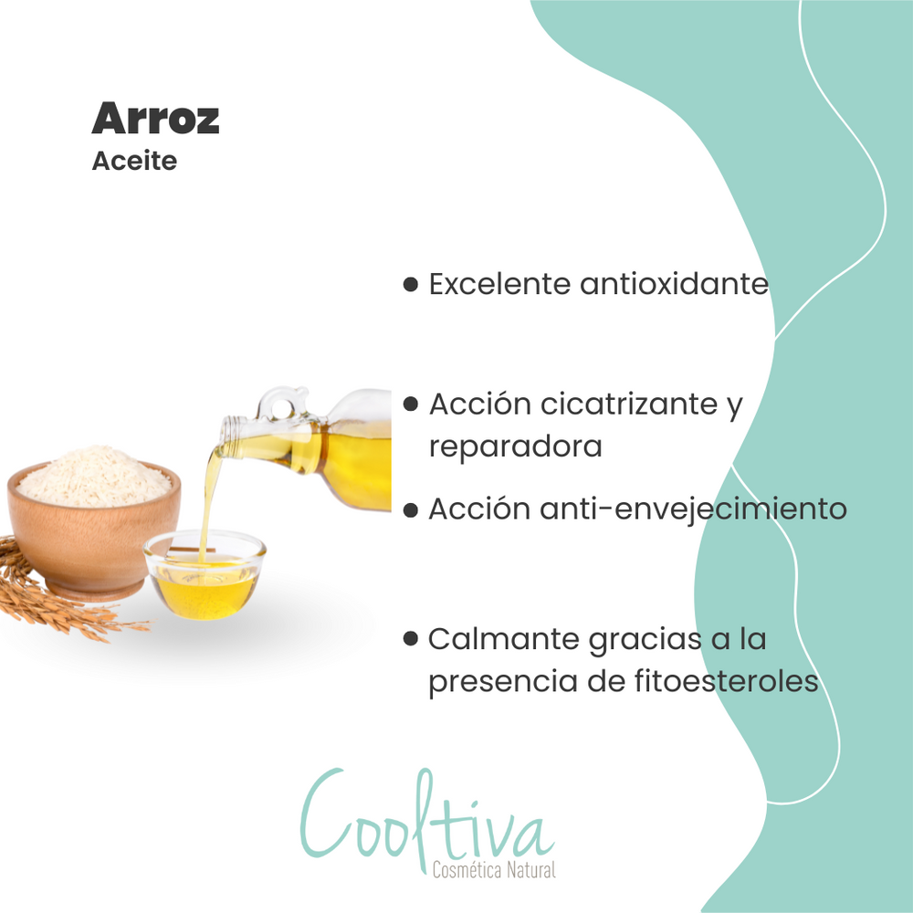 Aceite de Arroz (cosmético - Alimenticio)