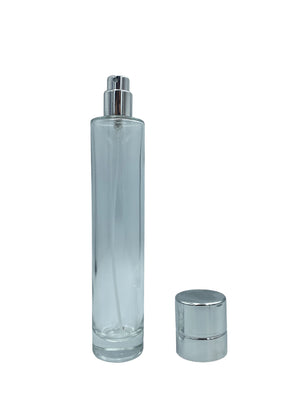 Botella Perfume Vidrio cilíndrica 60 ml