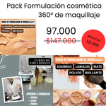 PACK Formación Cosmética 360° de maquillaje