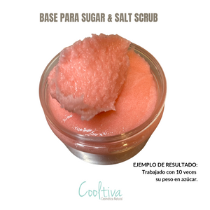 Base para Sugar & Salt Scrub