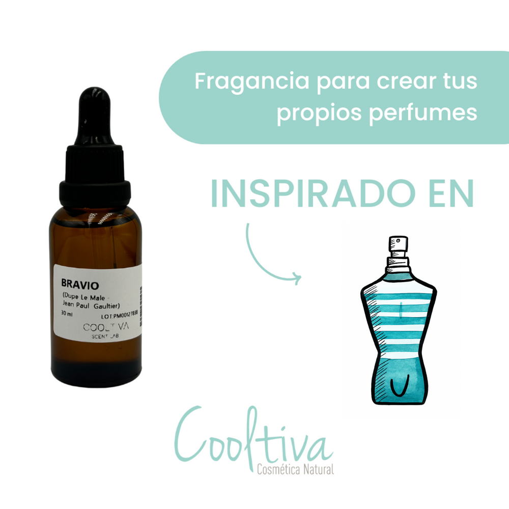 Aroma Bravio (Inspiración Olfativa de  Le Male - JPG)