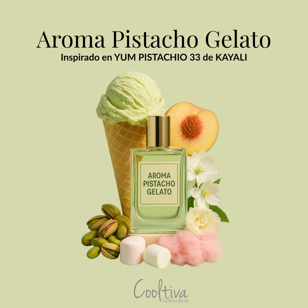 Aroma Pistacho Gelato (inspirado en Yum Pistachio gelato - 33 Kayali)